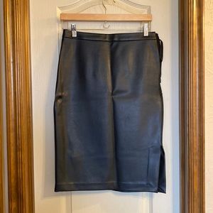 Banana Republic Faux Leather pencil skirt